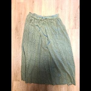 Shein Midi polka dot skirt